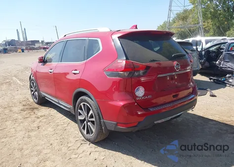 2017 Nissan Rogue Sl z USA, uszkodzony, nr VIN 5N1AT2MV7HC842367